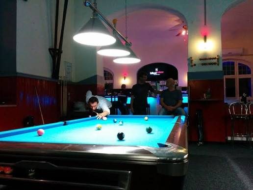 Instagram-Beitrag: an der Bar im Billard Palace Dieburg